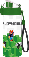 OXYBAG Fľaša na pitie OXY CLICK Playworld 500 ml