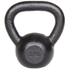 Kettlebell Kov činka čierna hmotnosť 8 kg