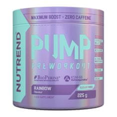 Nutrend Nápoj PUMP PRE-WORKOUT 225g rainbow