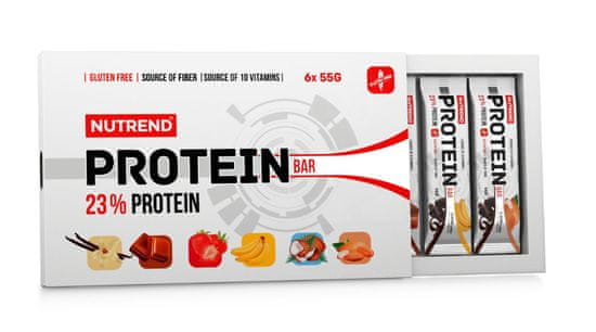 Nutrend Tyčinka PROTEIN BAR darčekové balenie 6x55g