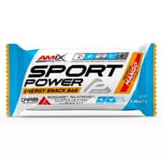 Amix Šport Power Energy Snack Bar 45 g banán choco chip