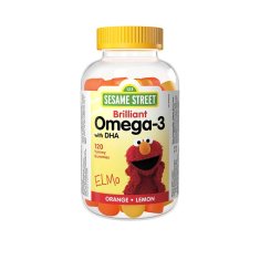 Webber Naturals Sesame Street Omega 3 s DHA 120 gummies