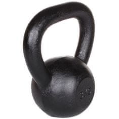 Kettlebell Kov činka čierna hmotnosť 8 kg