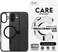 PanzerGlass CARE kryt Apple iPhone 16 Plus MagSafe Urban Combat čierny/čierny