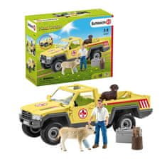 Schleich Farm World 42503 Záchranné terénne auto s veterinárom