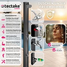 tectake Solárna sprcha Ofanto 35l