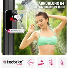 tectake Solárna sprcha Ofanto 35l