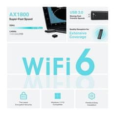 TP-LINK Archer TX20U - AX1800 WiFi USB adaptér