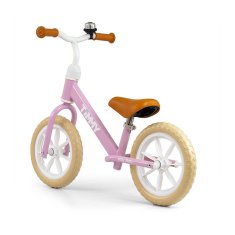 MILLY MALLY Detský balančný bicykel Timmy Pink