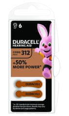 Duracell batéria do načúvadiel DA312 6ks