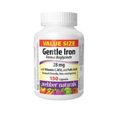 Webber Naturals Gentle Iron 28 mg 150 cps