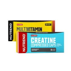 Nutrend Súprava tablety MULTIVITAMÍN COMPRESSED 60tablet+Creatine Compresse