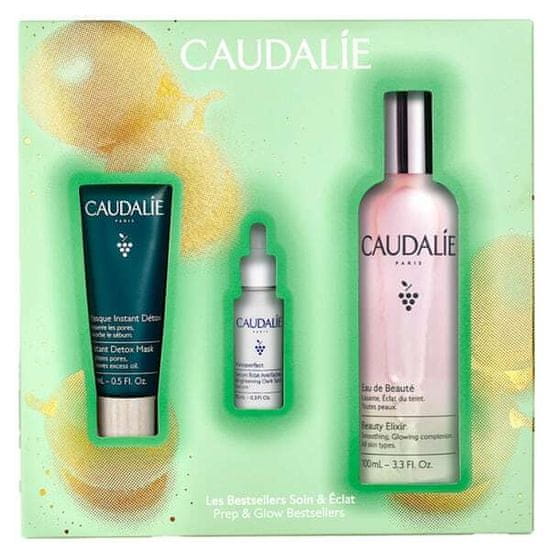 Caudalie Darčeková sada pleťovej starostlivosti Prep & Glow Bestsellers