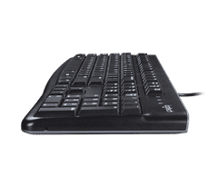 Logitech K120/Drôtová USB/RU layout/Čierna