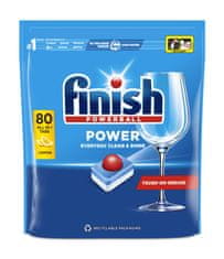 Finish Power All in 1 kapsule do umývačky riadu Lemon Sparkle 80 ks