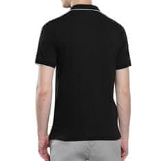 Calvin Klein Tričko čierna M Polo Stretch