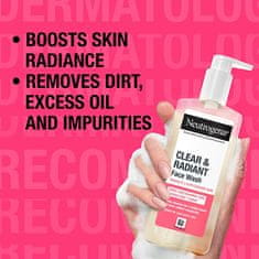 Neutrogena Rozjasňujúci čistiaci gél pre problematickú pleť Clear & Radiant (Face Wash) 200 ml