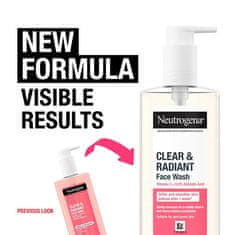 Neutrogena Rozjasňujúci čistiaci gél pre problematickú pleť Clear & Radiant (Face Wash) 200 ml