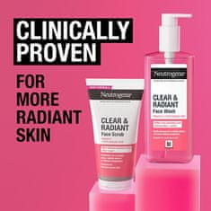 Neutrogena Rozjasňujúci čistiaci gél pre problematickú pleť Clear & Radiant (Face Wash) 200 ml