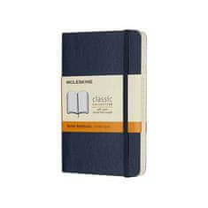 Moleskine Zápisník - mäkké dosky S, linajkový, modrý