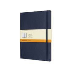 Moleskine Zápisník - mäkké dosky XL, linajkový, modrý