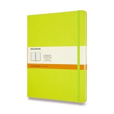 Moleskine Zápisník - tvrdé dosky XL, linajkový, limetka