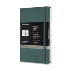 Moleskine Zápisník Professional - tvrdé dosky L, tm. zelený