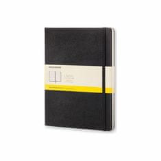 Moleskine Zápisník - tvrdé dosky XL, štvorčekový, čierny