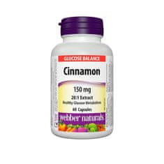 Webber Naturals Cinnamon 150 mg 60 cps