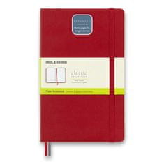 Moleskine Zápisník Expanded - tvrdé dosky L, čistý, červený