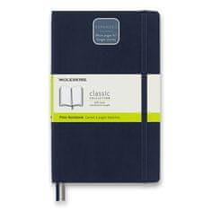 Moleskine Zápisník Expanded - mäkké dosky L, čistý, modrý