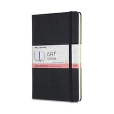 Moleskine Zápisník Art Bullet - tvrdé dosky L, bodkovaný, čierny