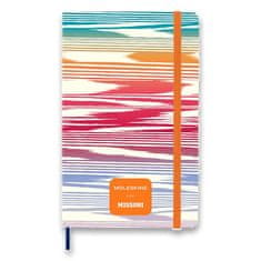 Moleskine Zápisník Missoni Fiamm - tvrdé dosky L, linajkový