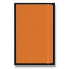 Moleskine Zápisník Precious & Ethical Vegea Capri - mäkké dosky L, linajkový, oranžový