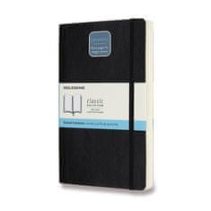 Moleskine Zápisník Expanded - mäkké dosky L, bodkovaný, čierny