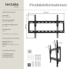 tectake Držiak sklopný 32" - 100''