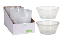 Miska 15cm, 750ml plastová, TRA (2ks)