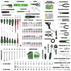 tectake Sada náradia v kufri 1200 dielna