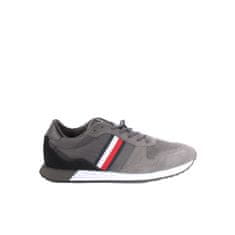 Tommy Hilfiger Obuv sivá 43 EU Runner Evo Mix Block