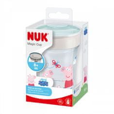 Detský hrnček Magic NUK Cup Peppa Pig (8+ m.) NUK 360 °