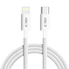 Tech-protect Ultraboost Lite kábel USB-C / Lightning PD 27W / 3A 2m, sivý