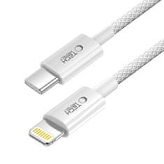 Tech-protect Ultraboost Lite kábel USB-C / Lightning PD 27W / 3A 1m, sivý