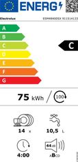 Electrolux Myčka nádobí 600 SatelliteClean ESM48400SX