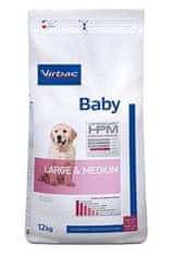 Virbac VET HPM Baby Dog Large & Medium 12kg