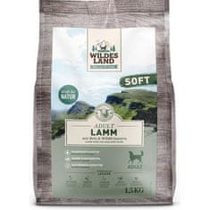 Wildes Land Dog Soft Adult Lamb & Rice 1,5 kg