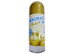 Dekoračný sprej Zlatý 250ml