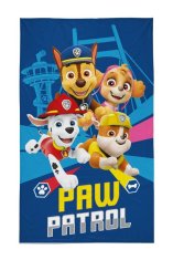 DETEXPOL Detský uterák Paw Patrol blue Bavlna - Froté, 50/30 cm