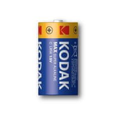 KODAK Batéria monočlánok C MAX alkalická 2 ks, blister