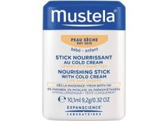 Mustela Vyživujúca a hydratačná tyčinka na pery a líca (Nourish Stick with Cold Cream) 9,2 g