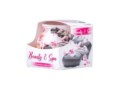 Sklo Dekor 80 x 72 mm Beauty&Spa pink vonná sviečka